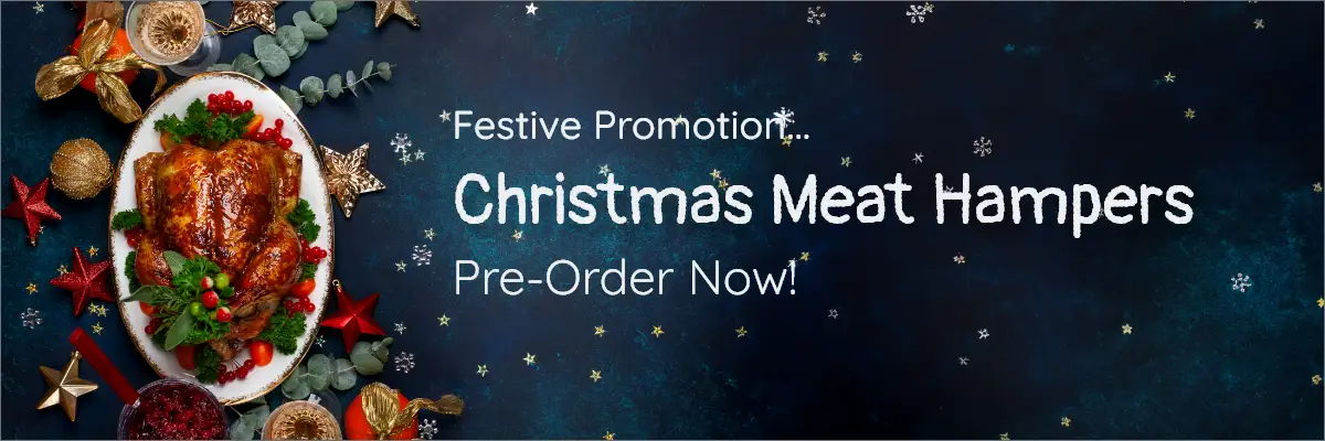 Click Here To Enlarge This Photo Of Celebrate Christmas With Our Festive Meat Hampers!