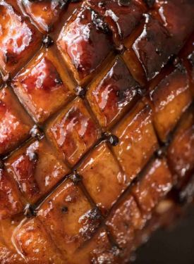 Click Here To Enlarge This Photo Of Sticky Maple Glazed Gammon Steaks