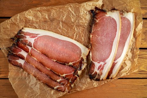 Click Here To Enlarge This Photo Of Smoked Back Bacon (200g)