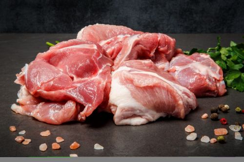 Click Here To Enlarge This Photo Of Diced Pork