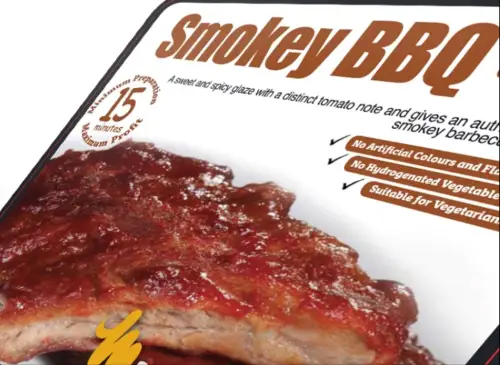 Click Here To Enlarge This Photo Of Full Racks of flavoured Ribs.