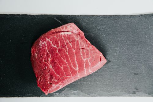 Click Here To Enlarge This Photo Of 2 x Flat Iron Steaks