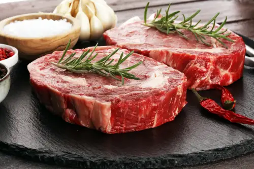 Click Here To Enlarge This Photo Of 2 x Ribeye steak