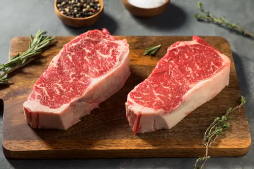 Click Here To Enlarge This Photo Of Premium British Sirloin Steaks
