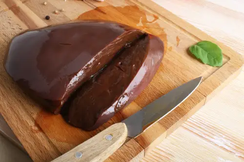 Click Here To Enlarge This Photo Of Ox Liver (1.00 kg)