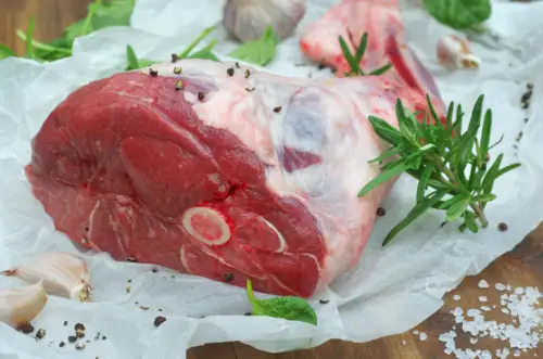 Click Here To Enlarge This Photo Of 1/2 Leg of Lamb