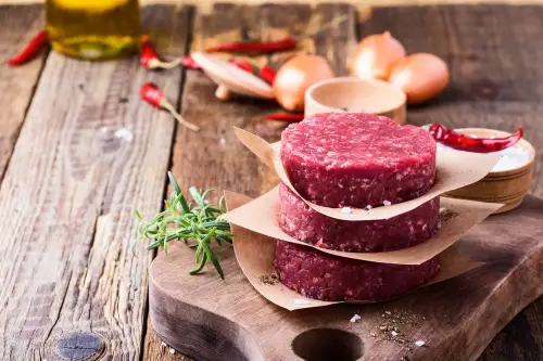 Click Here To Enlarge This Photo Of 6 oz Steak Burgers (4 per pack)