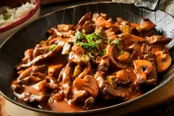 Succulent Scottish Beef & Mushroom Stew